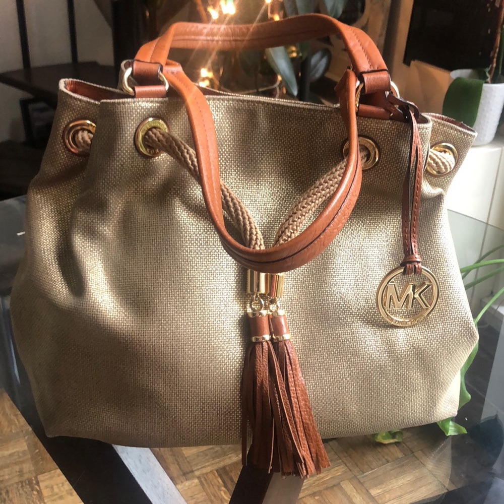 Michael Kors Gold hobo